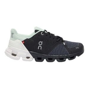 On Running On Cloudflyer Shoes Black White Mint-Green Women’s 6.5